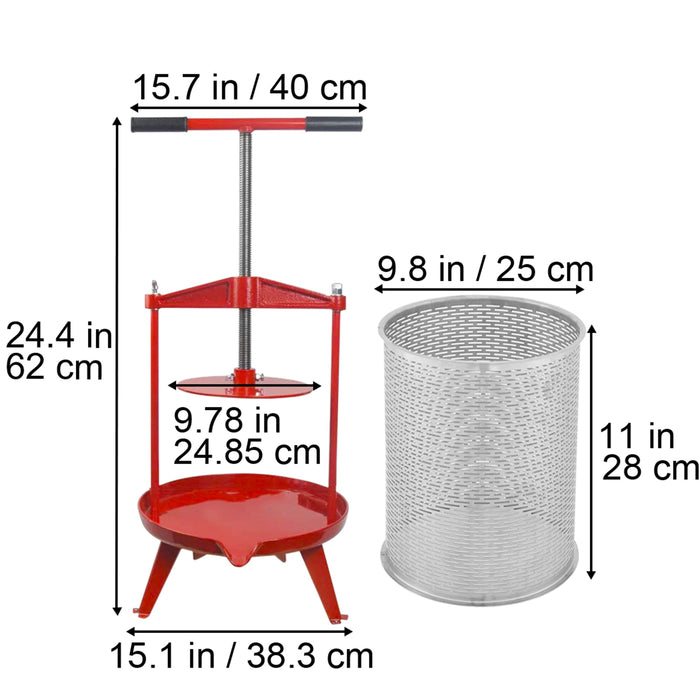 Mixer kaufen: VEVOR Fruchtweinpresse