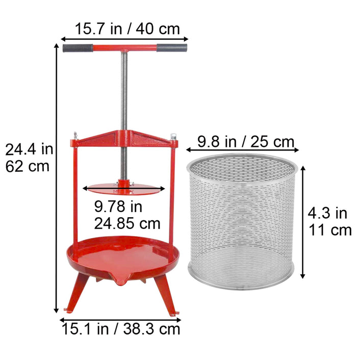 Mixer kaufen: VEVOR Fruchtweinpresse