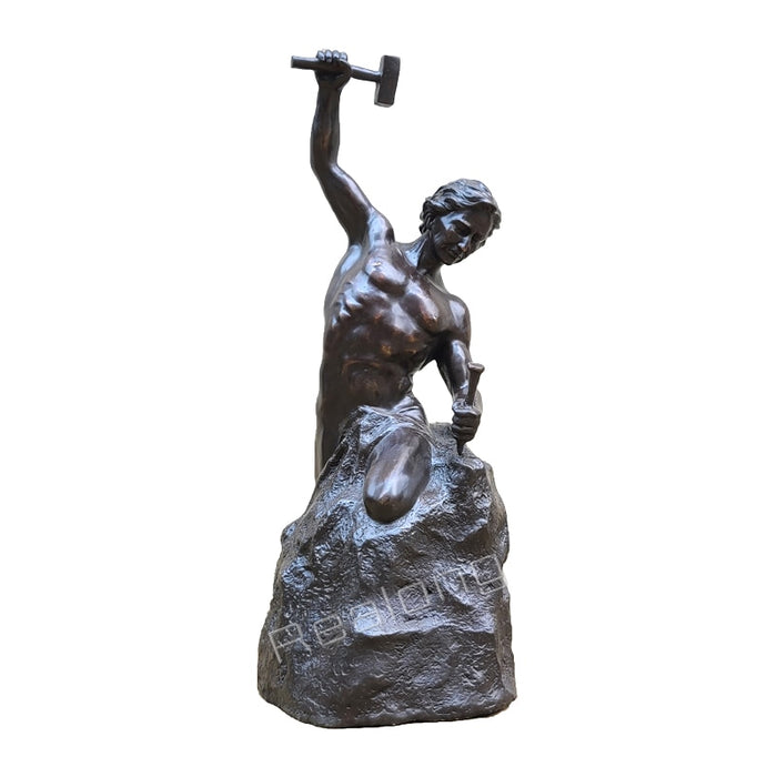 BronzeMaster – Die Self-Made-Man-Statue