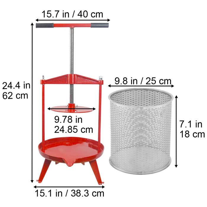 Mixer kaufen: VEVOR Fruchtweinpresse