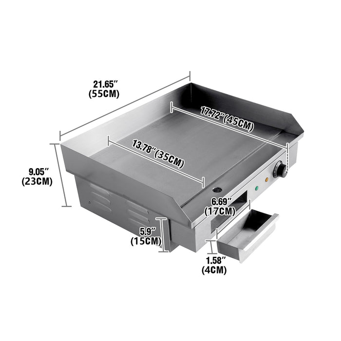 Grill kaufen: Yonntech 3000 W elektrische Grill-Kotelett-Heizplatte