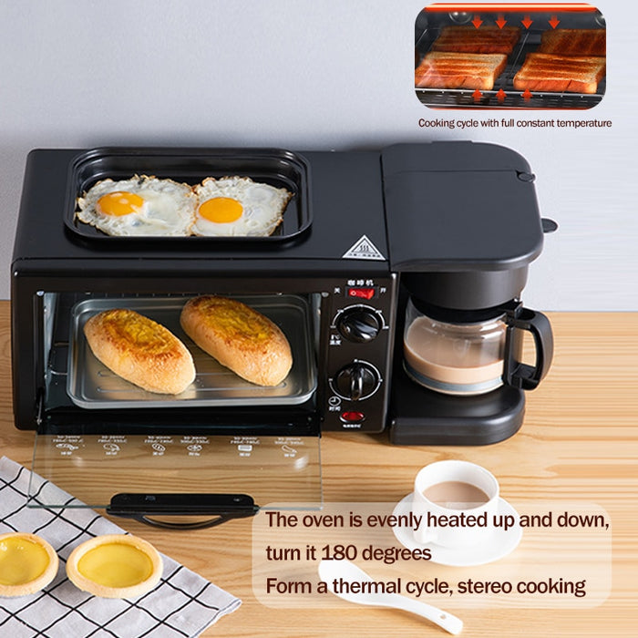 Backofen kaufen: 3 in 1: Brotbackautomat + Toaster + Hotdog-Maschine