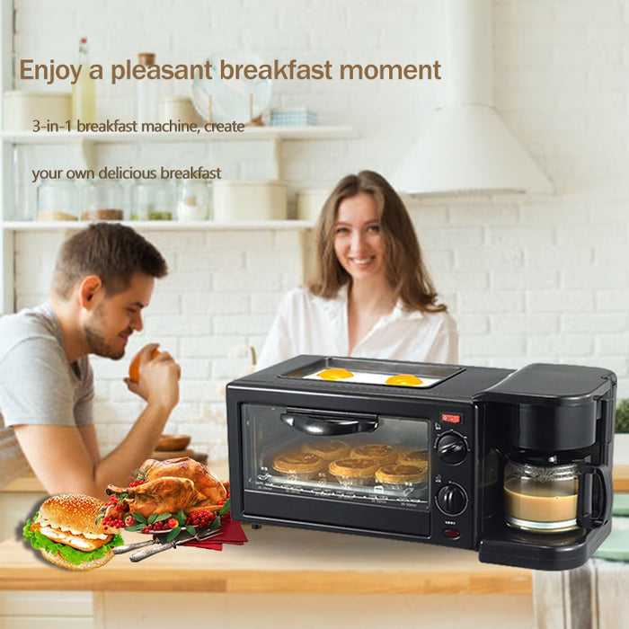 Backofen kaufen: 3 in 1: Brotbackautomat + Toaster + Hotdog-Maschine